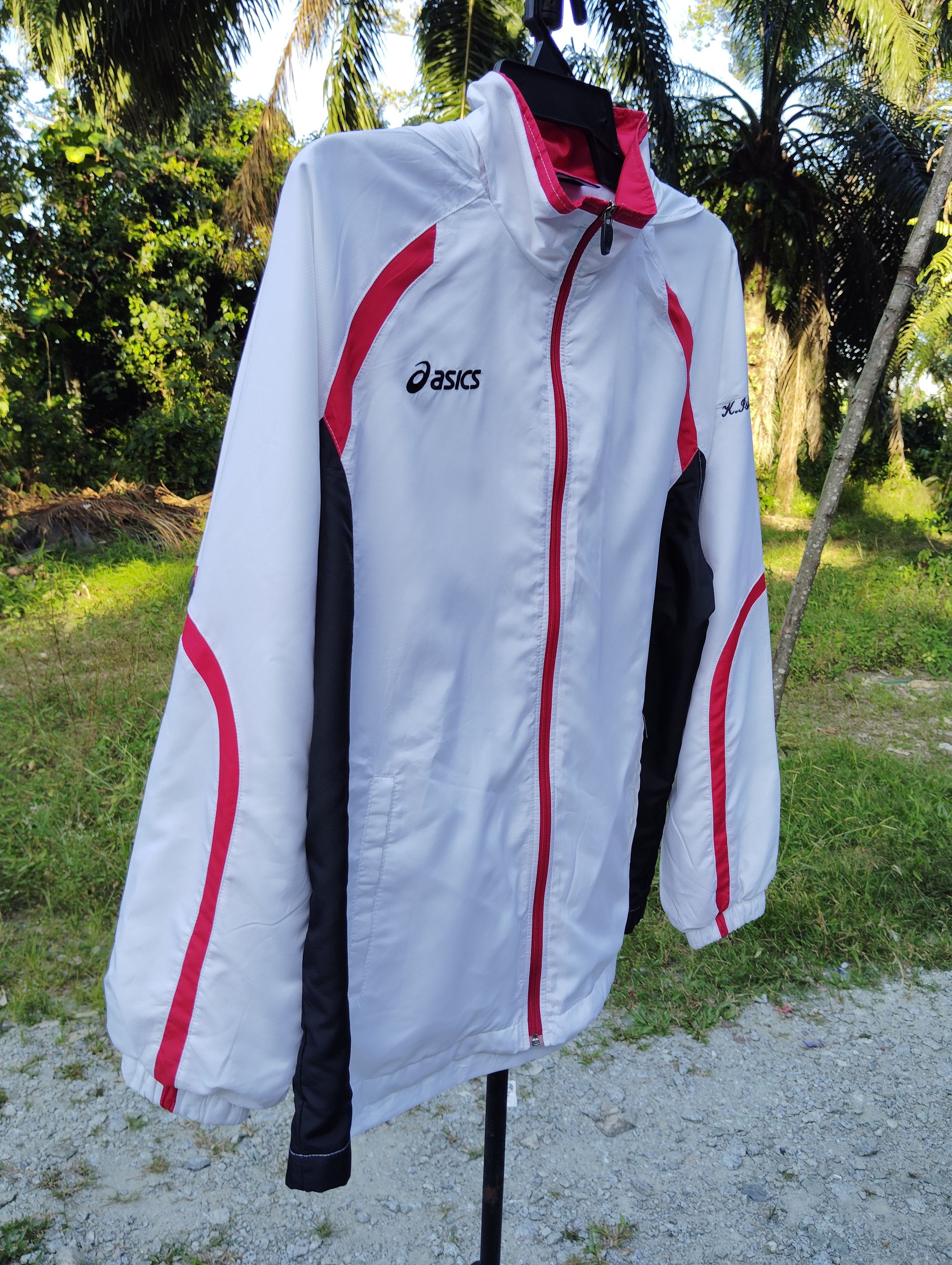 Asics × Japanese Brand VINTAGE ASICS LIGHT JACKET Size US L / EU 52-54 / 3 - 2 Thumbnail