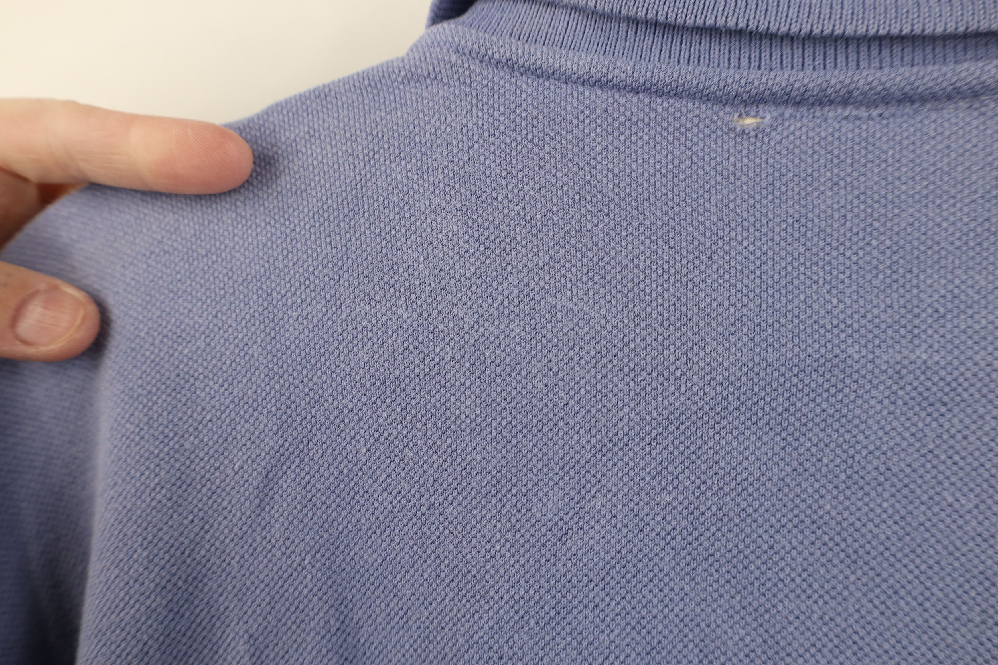 Vintage Vintage 90s Streetwear Nature Knit Polo Shirt Purple USA Size US XL / EU 56 / 4 - 12 Thumbnail
