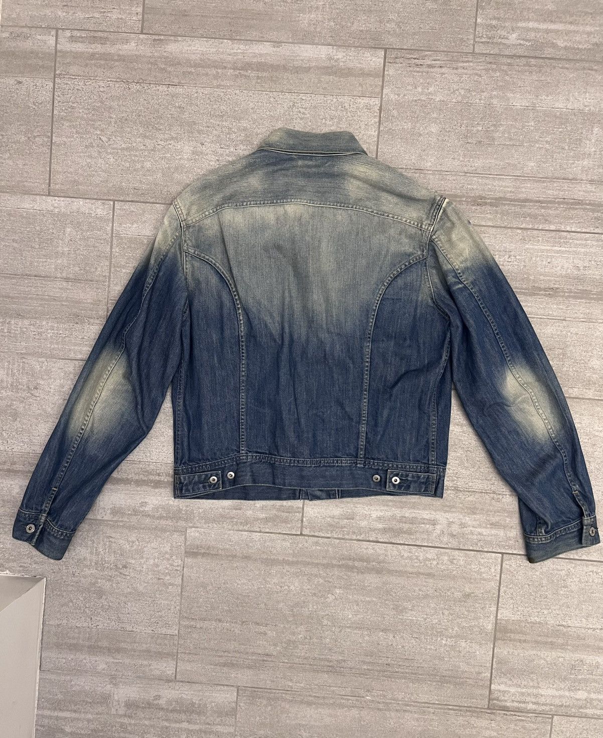 Diesel Diesel Distressed Denim Jacket - Vintage-Inspired Style Size US XL / EU 56 / 4 - 2 Thumbnail