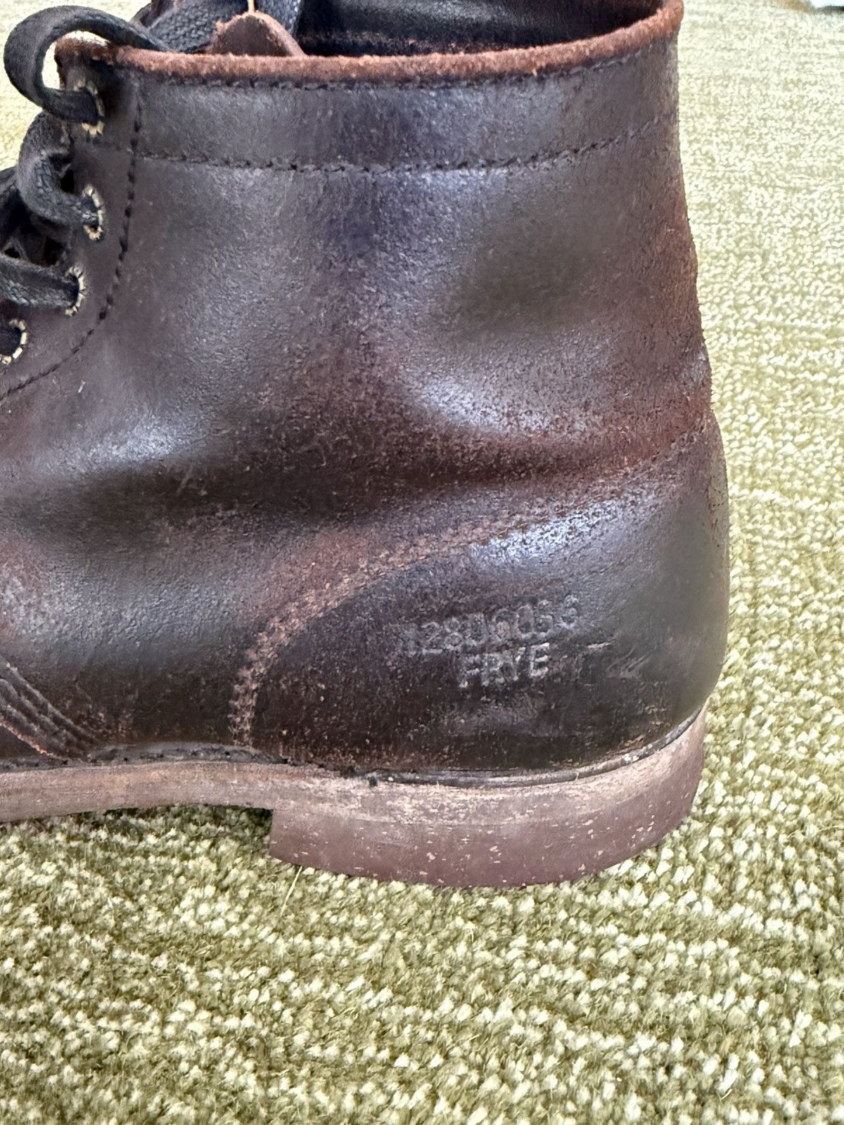 Frye Frye Prison Boots - Brown US10 Size US 10 / EU 43 - 3 Thumbnail