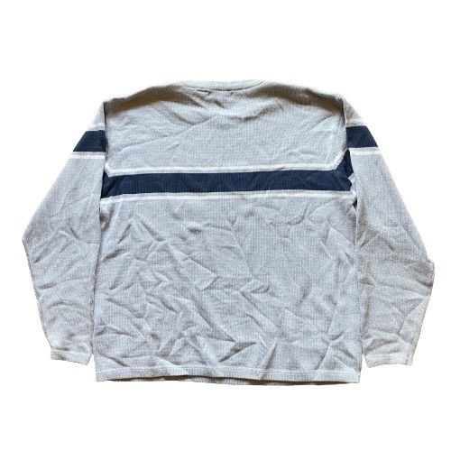 Structure × Vintage Structure Baggy Pullover Knitted Heavyweight Sweater Size US L / EU 52-54 / 3 - 2 Thumbnail