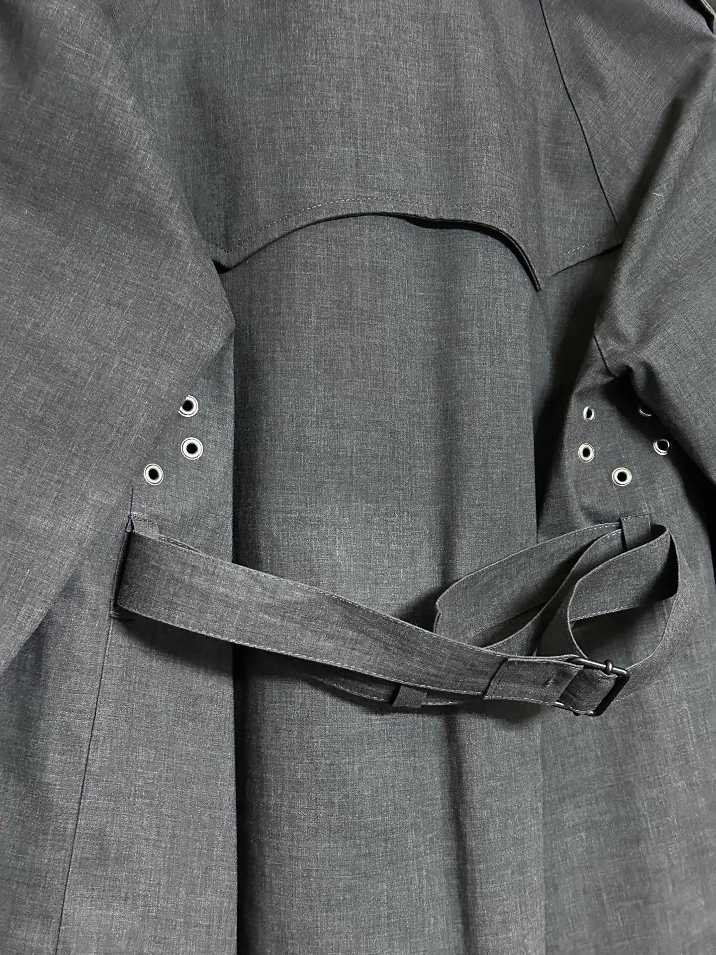 Maison Margiela Maison Margiela x Mackintosh 19AW Gray Trench Coat 36 Size XS / US 0-2 / IT 36-38 - 6 Thumbnail