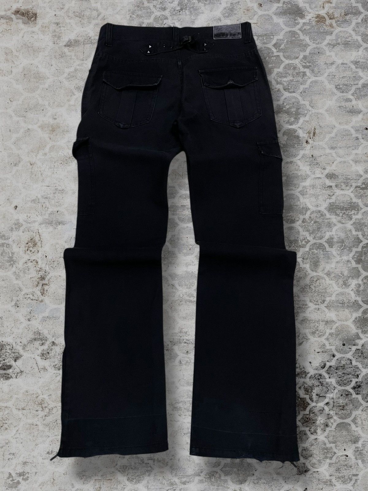GOSTAR DE FUGA Og 1990s Japan Designer Gostar De Fuga Double Knee Punk Pant Size US 30 / EU 46 - 9 Thumbnail