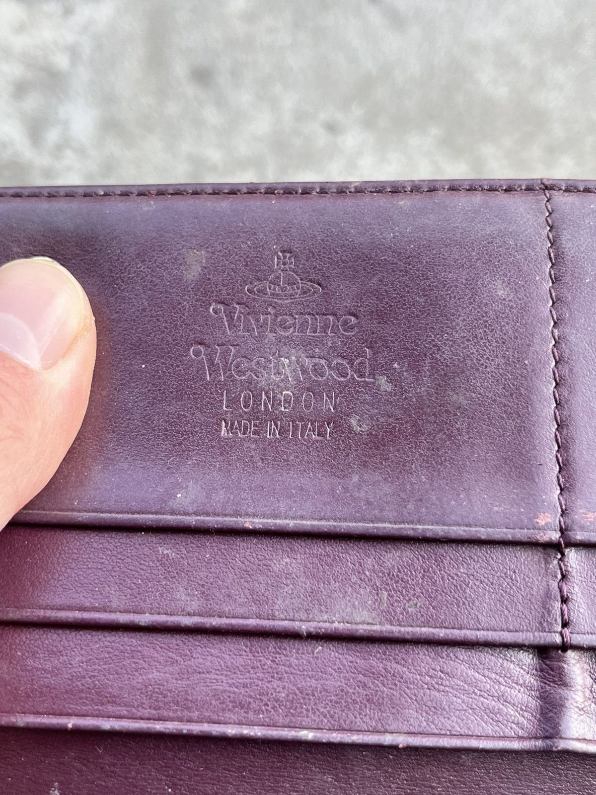 Vivienne Westwood Vintage Vivienne Westwood Leather Orb Logo Monogram Wallet Size ONE SIZE - 4 Thumbnail