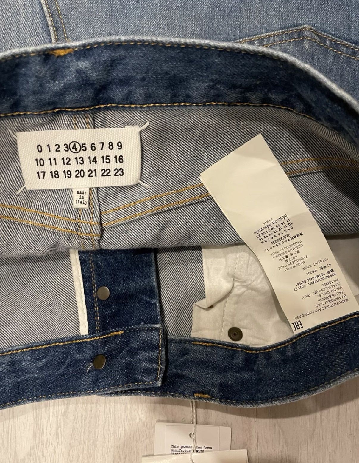 Maison Margiela Maison Margiela #4 Maxi Denim Skirt Size L / US 10 / IT 46 - 4 Thumbnail