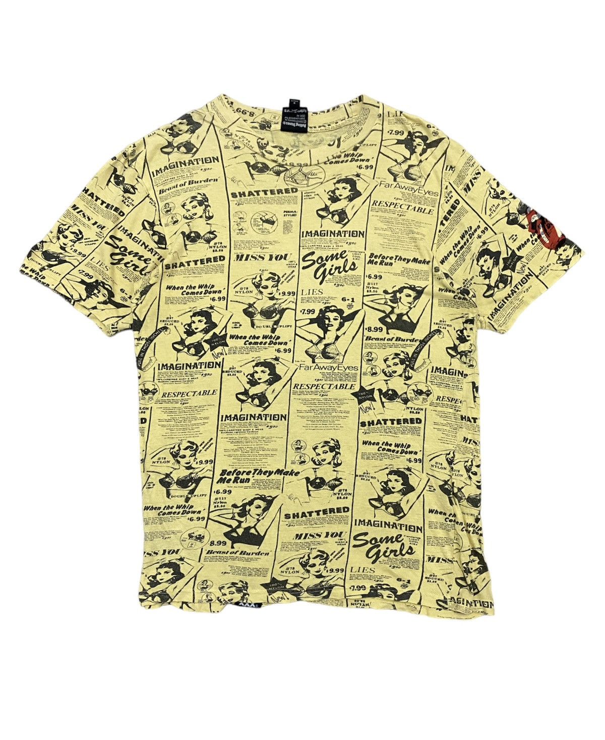 Hysteric Glamour × The Rolling Stones RARE!! 2004 limited Edition Hysteric x RS Bullet Bra Adv Size US M / EU 48-50 / 2 - 1 Thumbnail