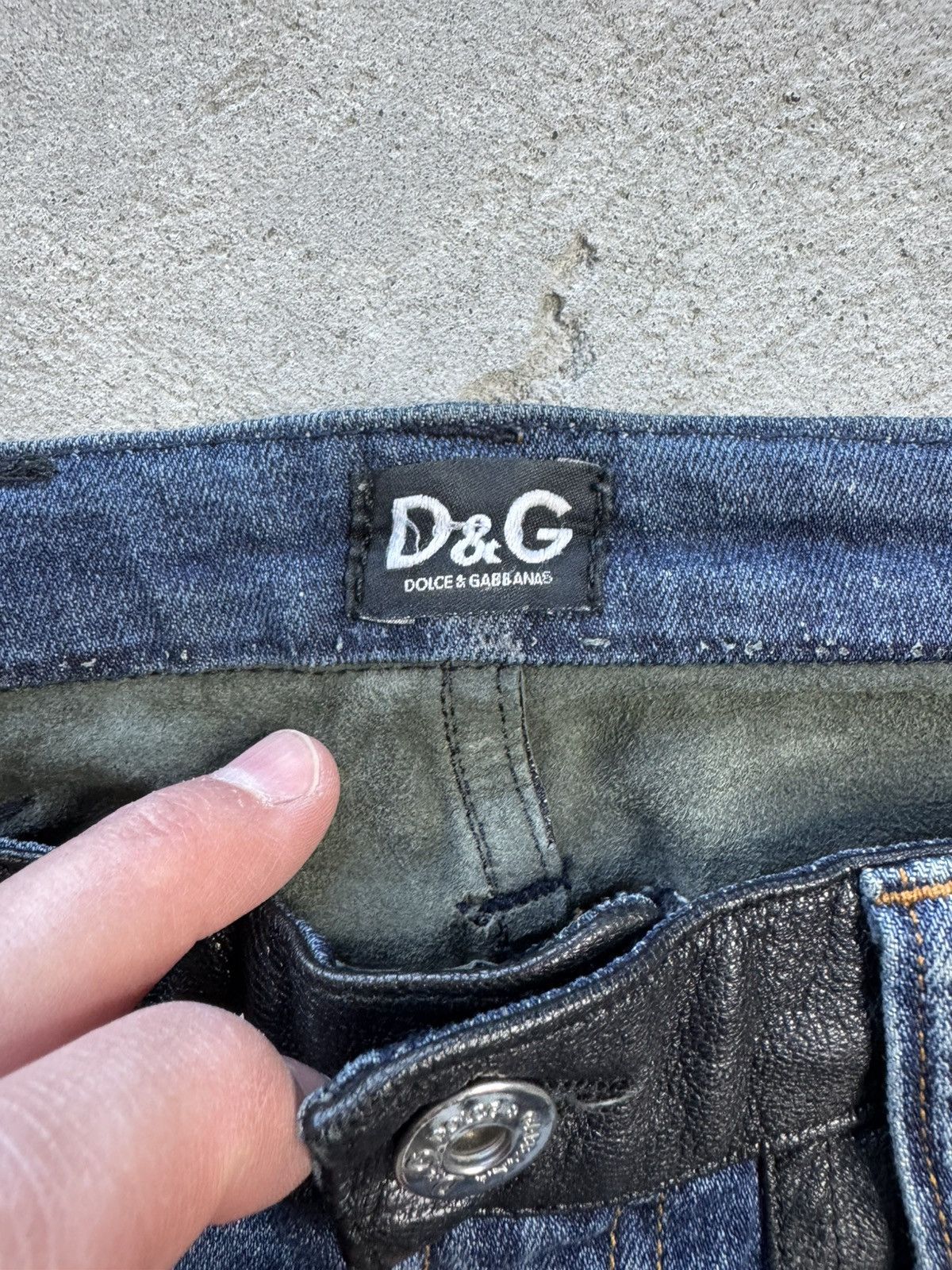 Designer × Dolce & Gabbana × Vintage Vintage Dolce & Gabbana Jeans Sweatpants Pants Size 28" / US 6 / IT 42 - 7 Thumbnail