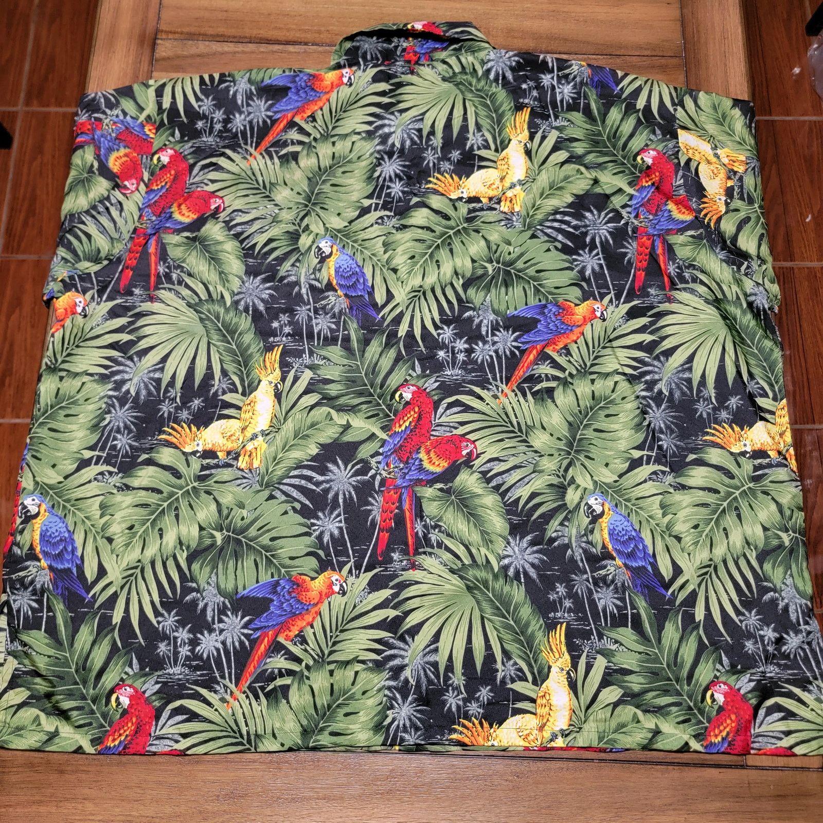 Other Mia's Tropical Parrot Button Shirt "Cayman Islands" - 3XL Size US XXL / EU 58 / 5 - 4 Thumbnail