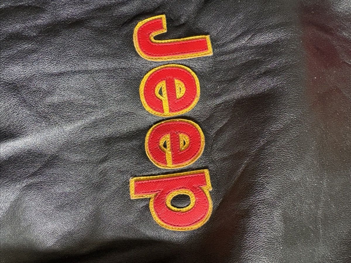 Designer × Jeff Hamilton × Vintage Jeff Hamilton Jeep Limited Edition Leather Jacket XL Size US XL / EU 56 / 4 - 12 Thumbnail