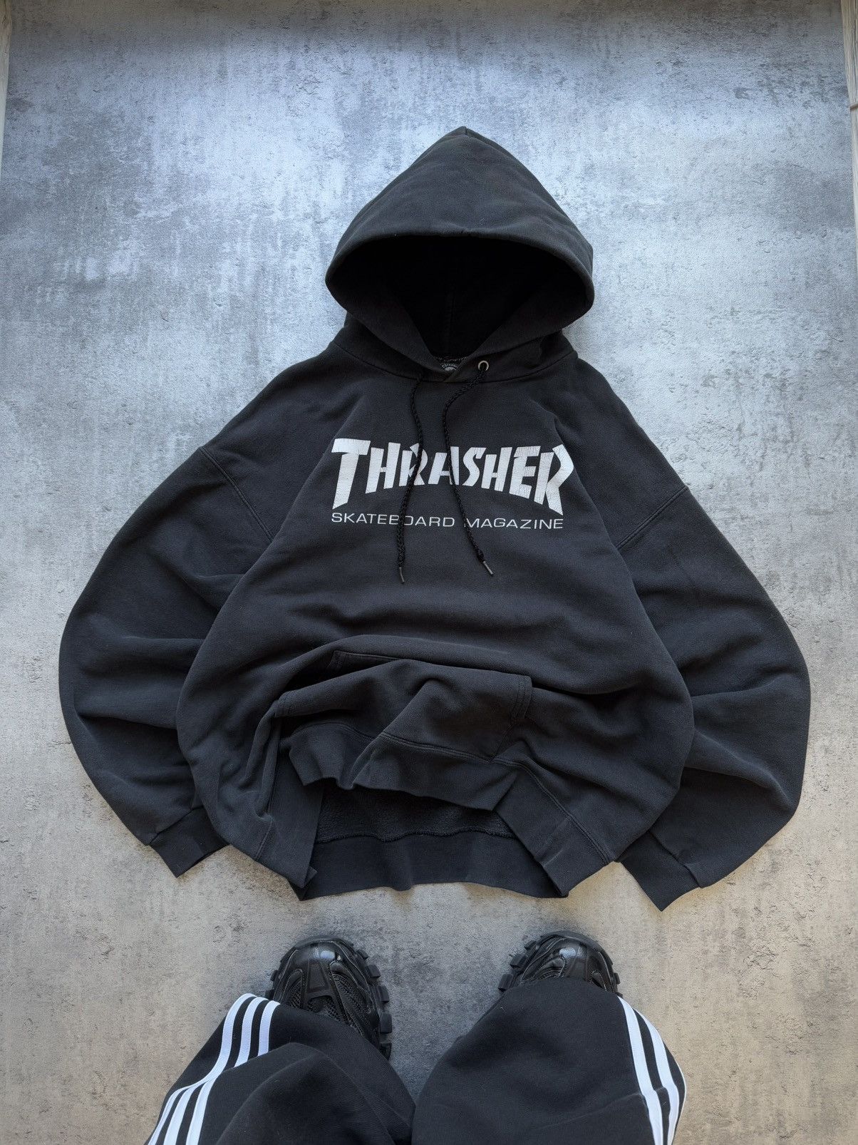 JNCO Vintage Thrasher Skate And Destroy Oversized Boxy Fit hoodie Size US M / EU 48-50 / 2 - 15 Thumbnail