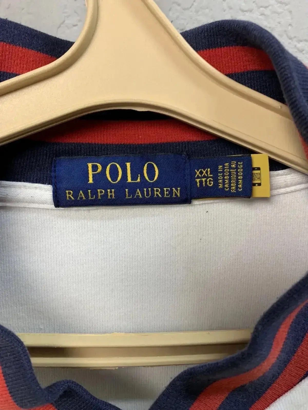Japanese Brand × Polo Ralph Lauren New Polo Ralph Lauren USA Olympics Colorblock Varsity Jacket Size US XXL / EU 58 / 5 - 4 Thumbnail