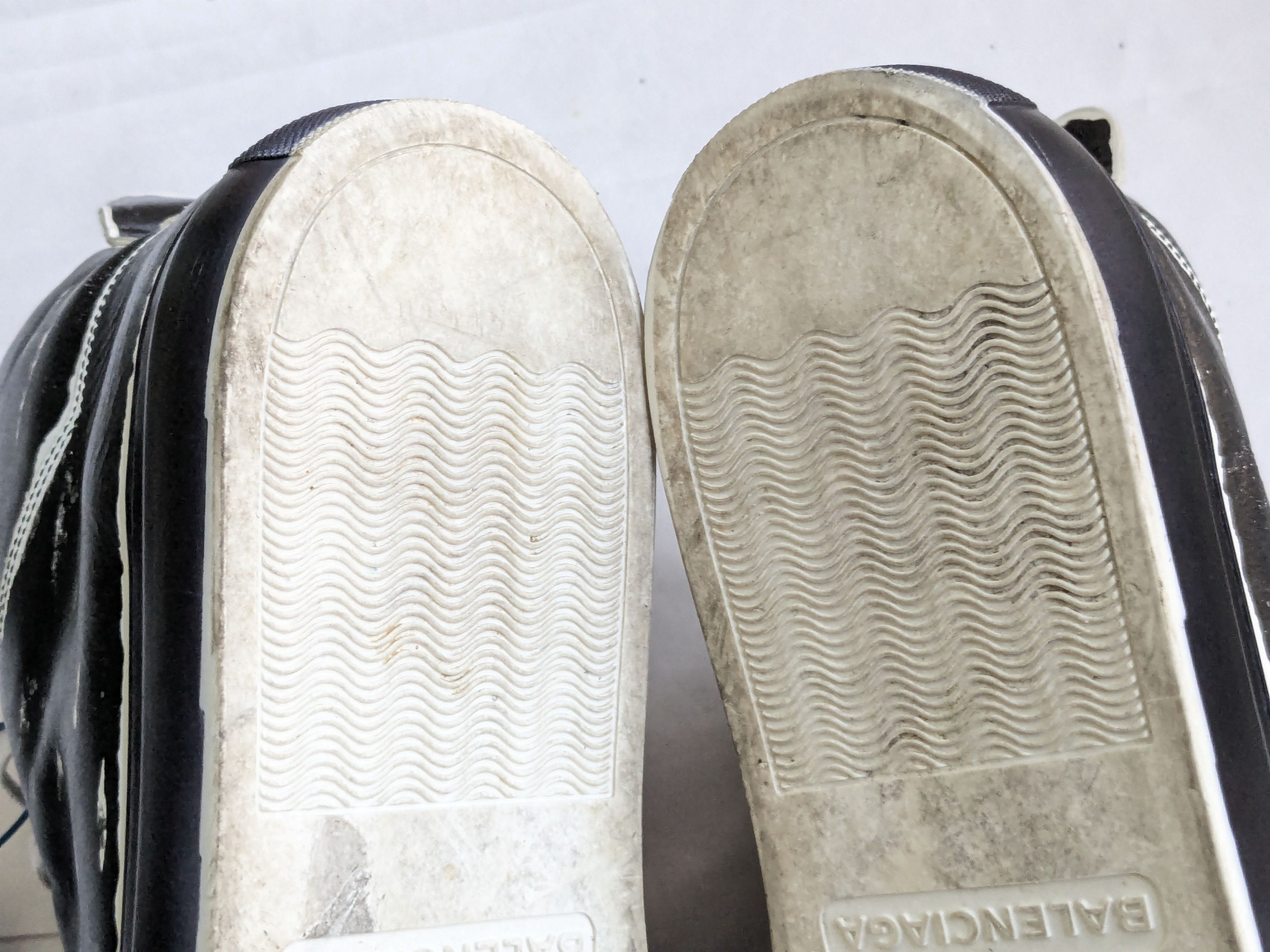 Balenciaga Balenciaga Arena Black White 11 Leather High Tops Size US 11 / EU 44 - 16 Thumbnail