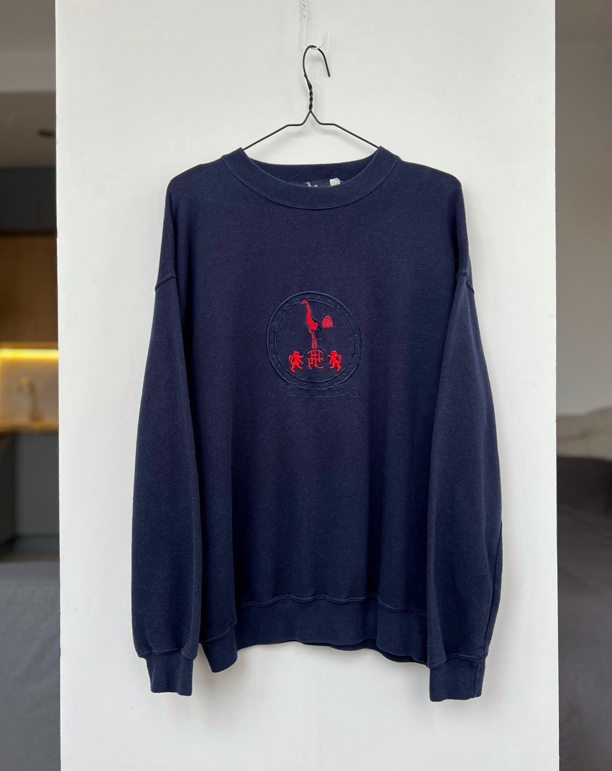 Other Vintage Tottenham Hotspur 90s Sweatshirt Football 1990 Size US L / EU 52-54 / 3 - 1 Thumbnail