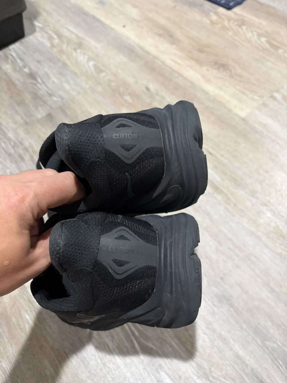 Hoka Hoka Clifton 10 Running Shoes Black Size US 11.5 / EU 44-45 - 5 Thumbnail