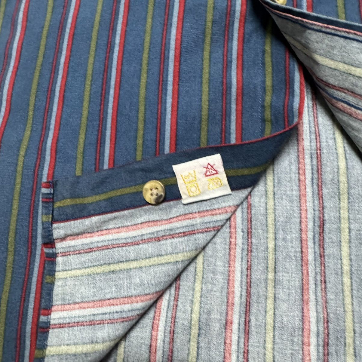 Christian Dior Monsieur Vintage Christian Dior Monsieur Striped Shirt Oversized Size US L / EU 52-54 / 3 - 19 Thumbnail