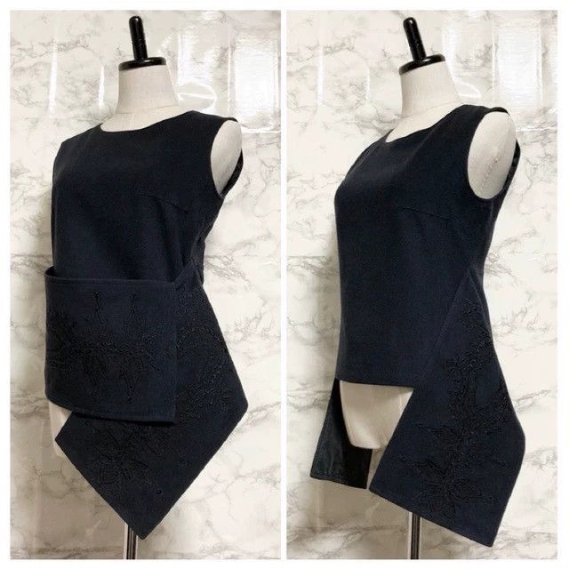 Dries Van Noten Dries Van Noten size:34 Black embroidered wool pullover Size XS / US 0-2 / IT 36-38 - 3 Thumbnail