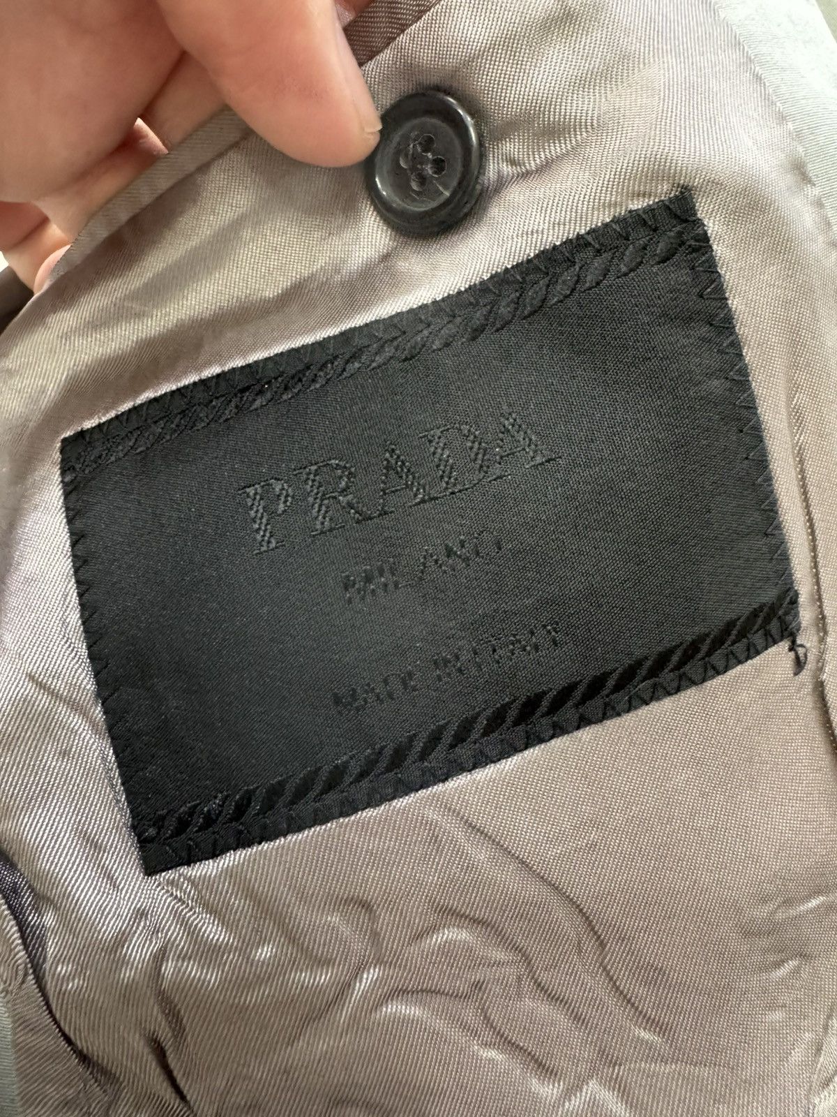 Prada × Vintage SS2005 PRADA MILANO VISCOSE BLAZER JACKET 3G00014 Size 48S - 3 Thumbnail