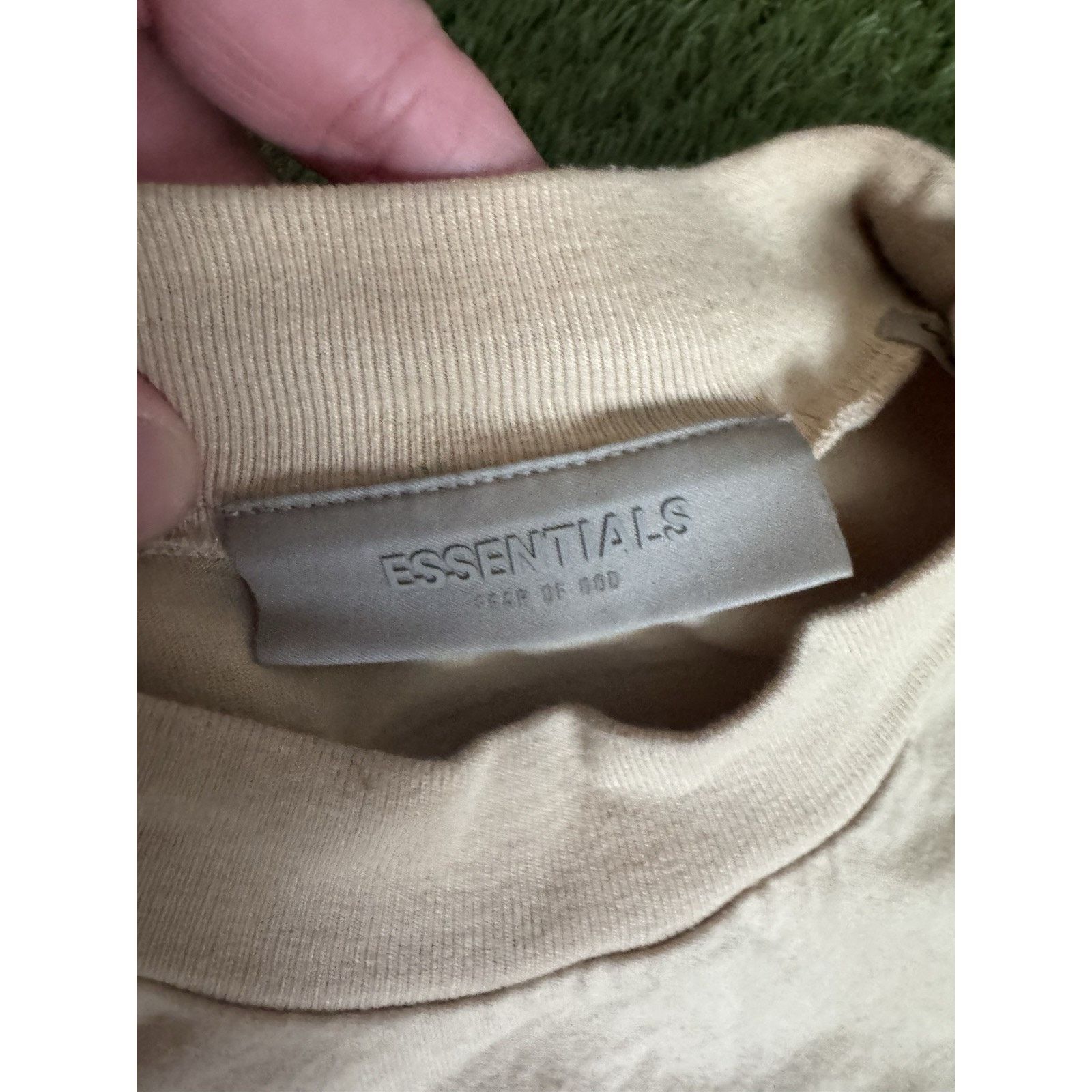Fear of God Fear Of God Essentials Shirt Men's Small Tan Logo Graphic Size US S / EU 44-46 / 1 - 3 Thumbnail