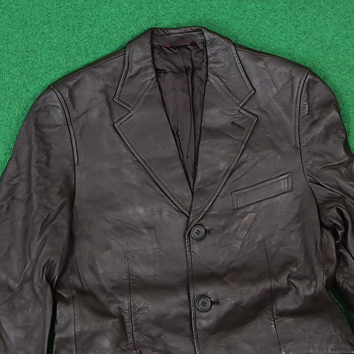 Paul Smith Vintage Paul Smith London Leather Blazer C275N12 Size US S / EU 44-46 / 1 - 2 Thumbnail