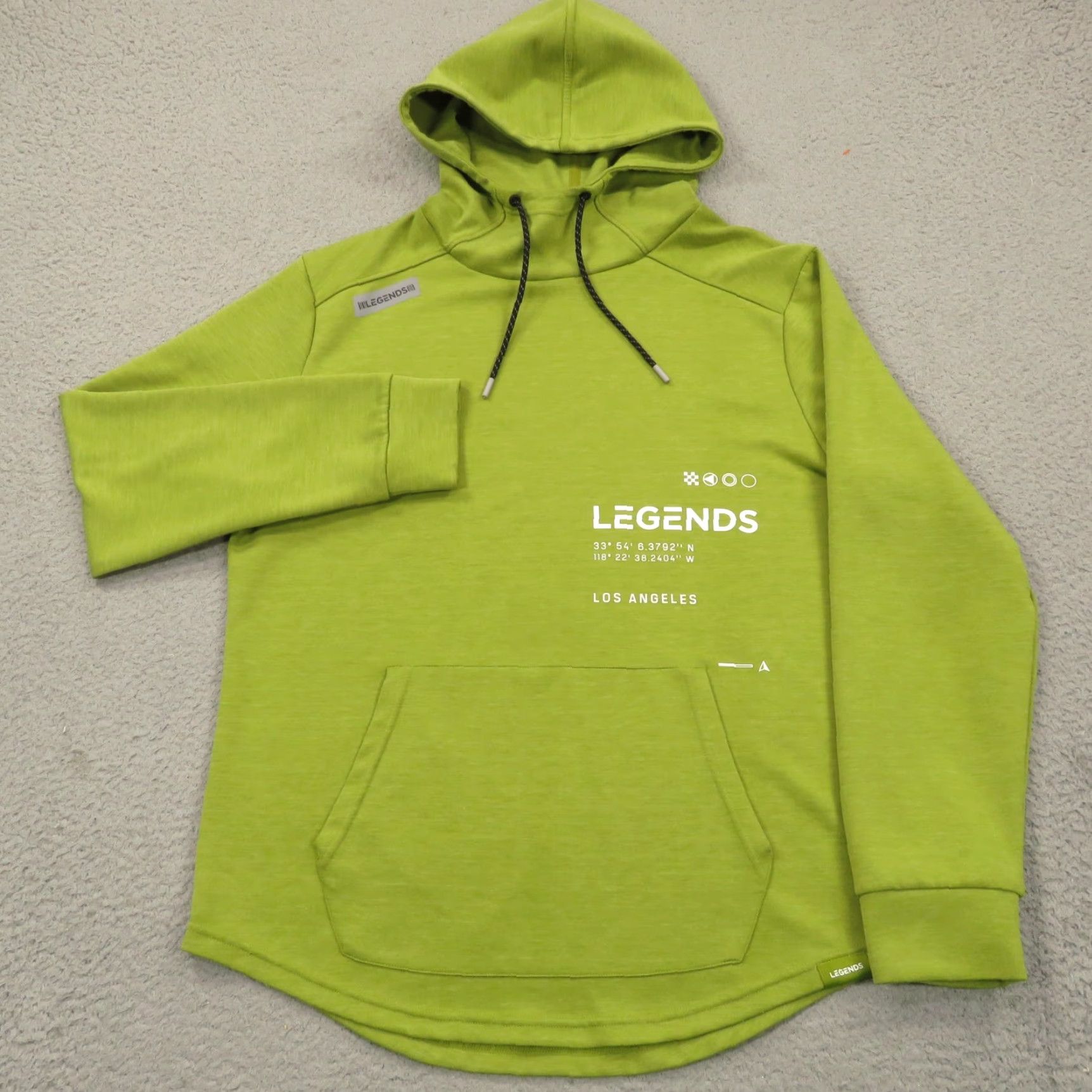 Vintage Legends Hawthorne Track Sweat Suit Men Large Hoodie Jogger Pant Hooded Tech Knit Size US L / EU 52-54 / 3 - 2 Thumbnail