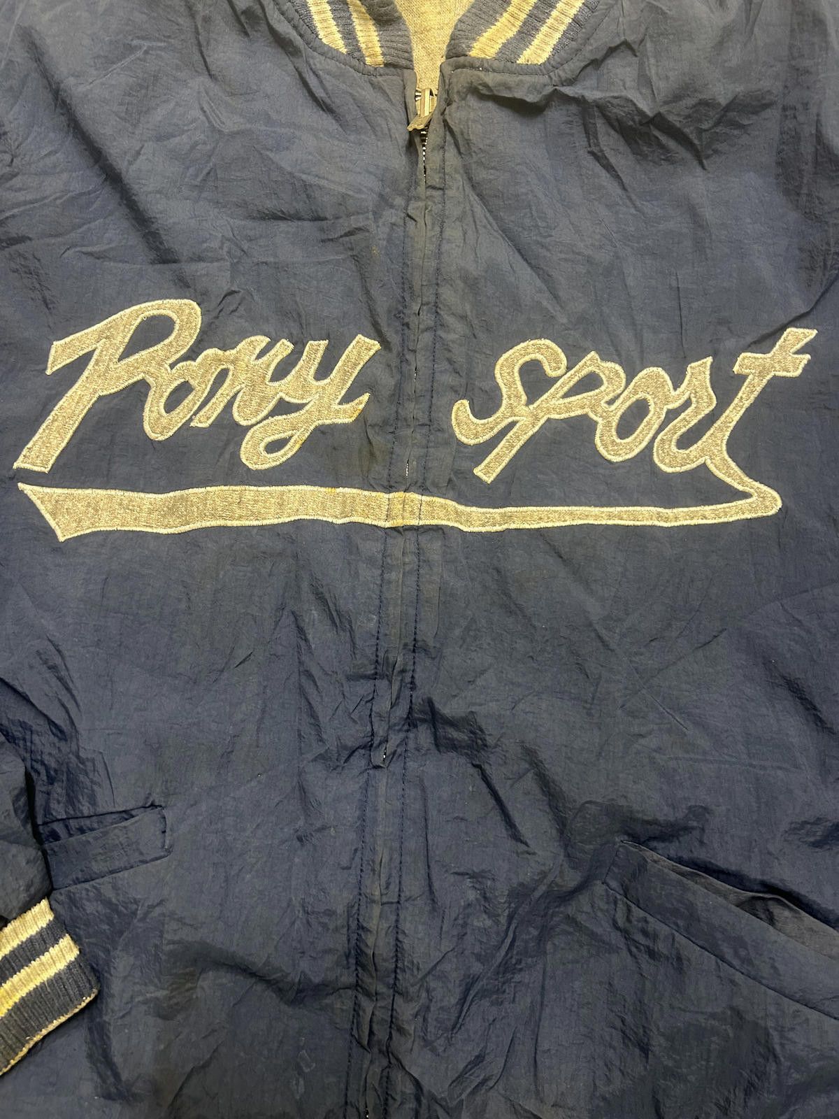 PONY Pony Sport Vintage Jacket - Navy Blue Size US L / EU 52-54 / 3 - 4 Thumbnail