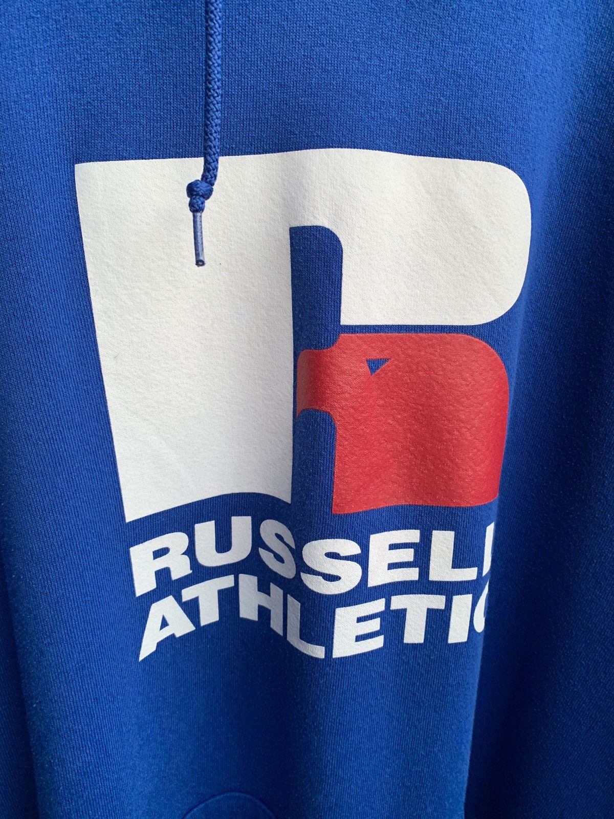 Russell Athletic VINTAGE RUSSEL ATHLETIC BIG LOGO HOODIE Size US XXL / EU 58 / 5 - 6 Thumbnail