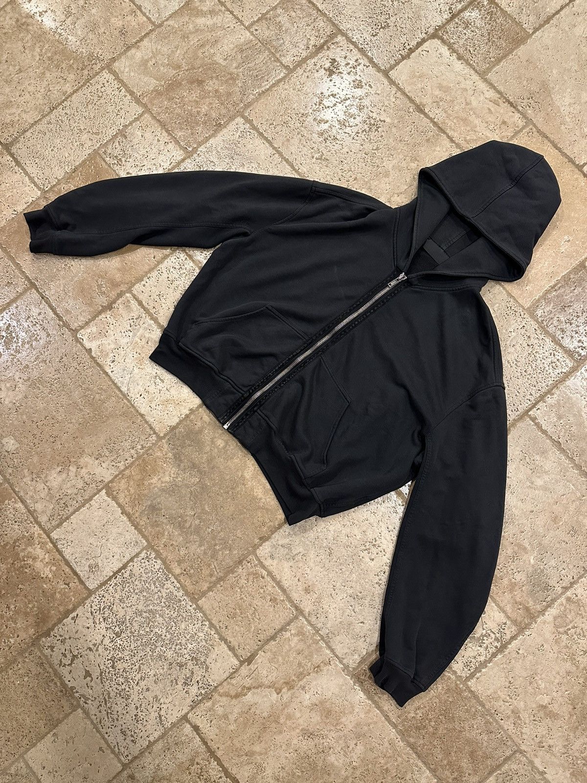 Haider Ackermann Haider Ackermann OG FW14 Suede Trim Zip Up Hoodie Size US L / EU 52-54 / 3 - 3 Thumbnail