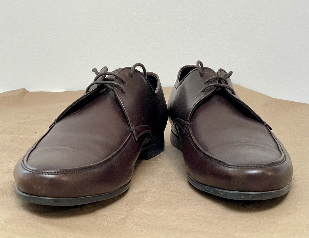 Prada PRADA MENS Black Lace Up Derby Sz EU42.5/ US9.5 Italy New Size US 9.5 / EU 42-43 - 1 Thumbnail