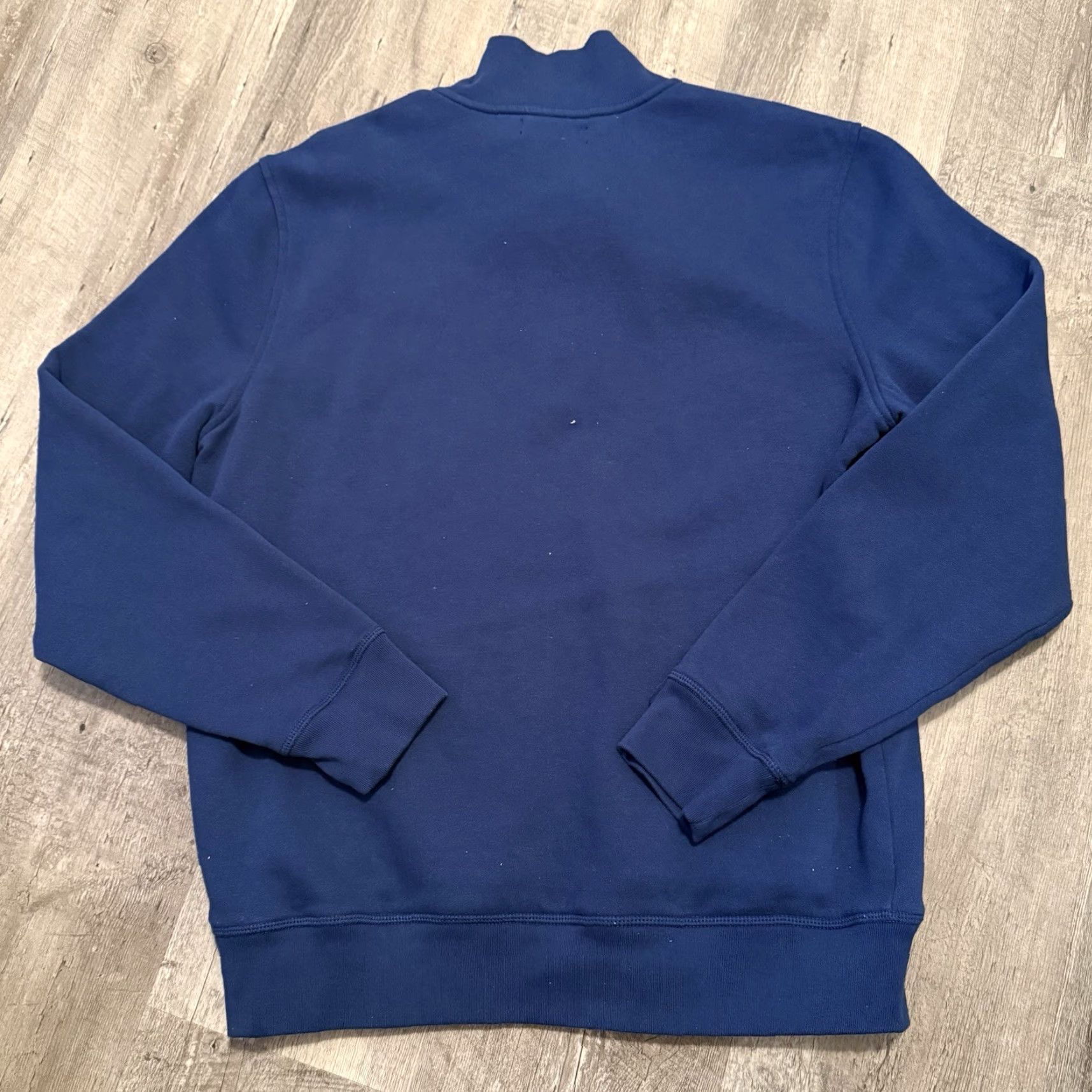 Nautica NAUTICA 1/4 Zip Sweatshirt Mens Sz Medium Blue Pullover Logo Mock Collar Size US M / EU 48-50 / 2 - 5 Thumbnail