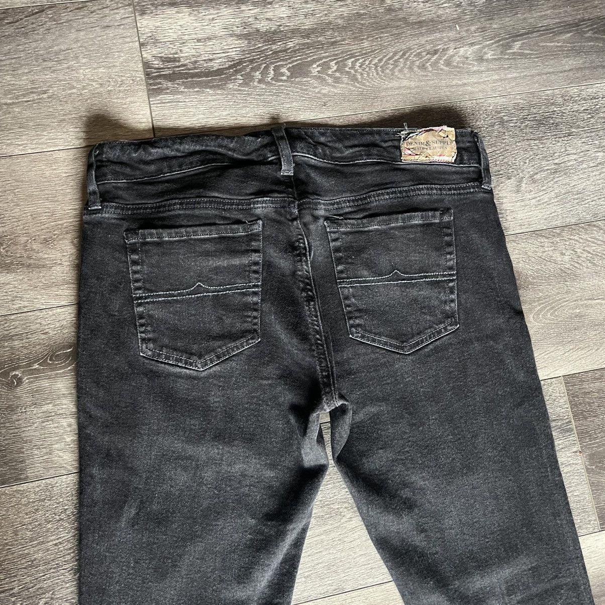 Denim & Supply Ralph Lauren Vintage Denim & Supply Ralph Lauren Black Skinny Denim Jeans Size US 32 / EU 48 - 3 Thumbnail