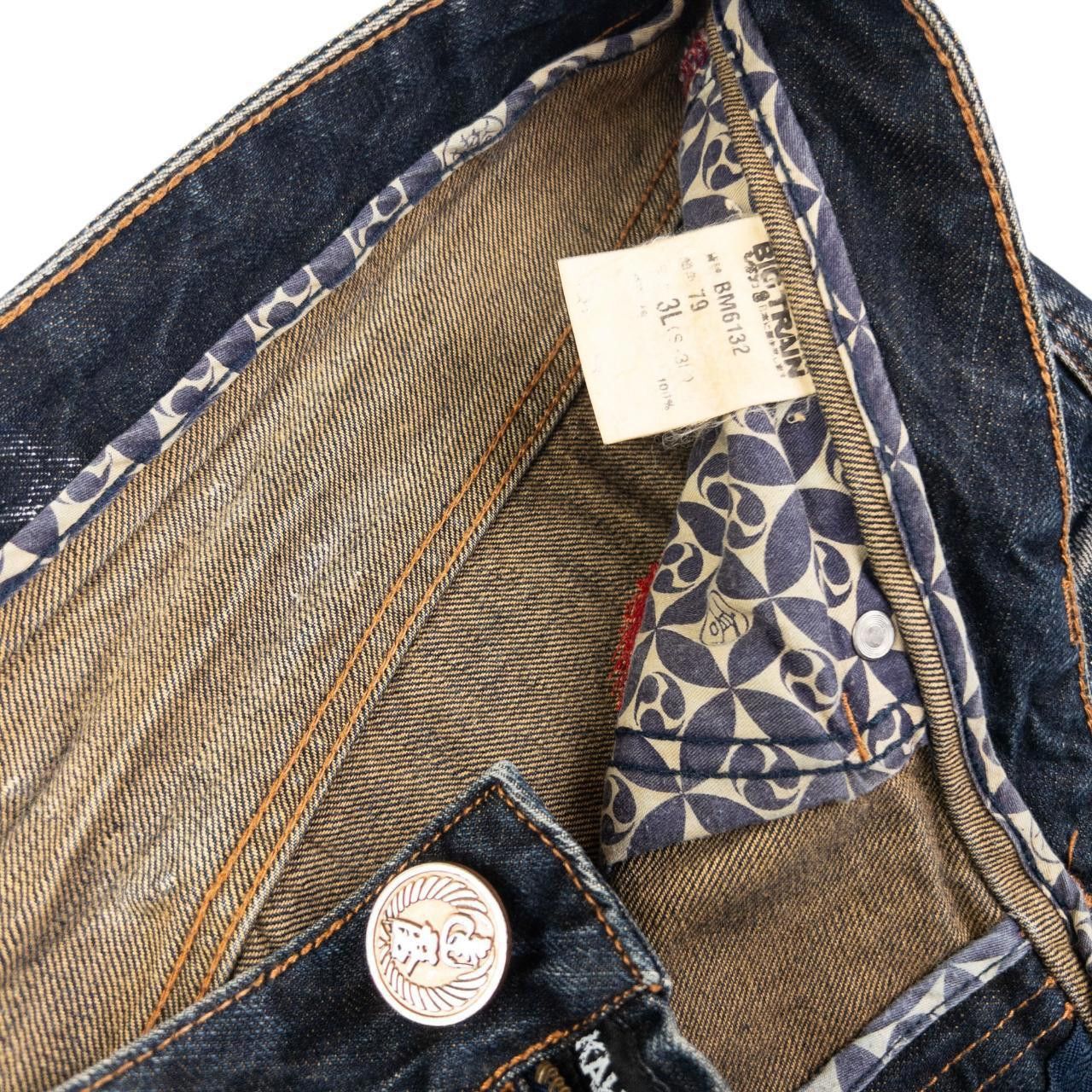The Unbranded Brand Vintage Big Train Multi Pocket Japanese Denim Jeans Size W38 Size US 37 - 7 Thumbnail