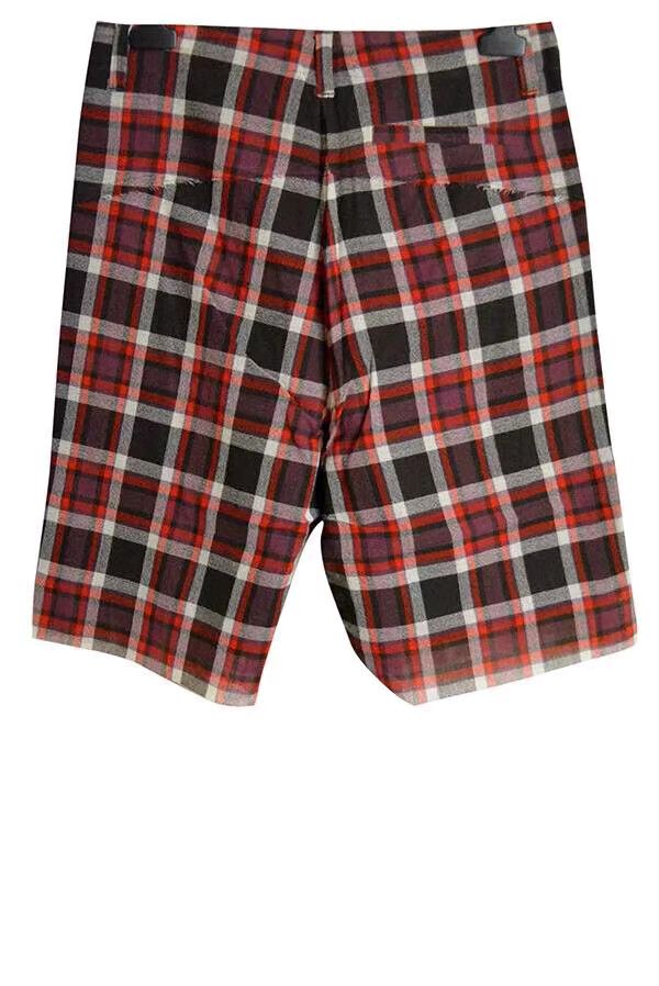 Facetasm facetasm Plaid Wool Cropped Pants K11 Size US 35 - 2 Thumbnail