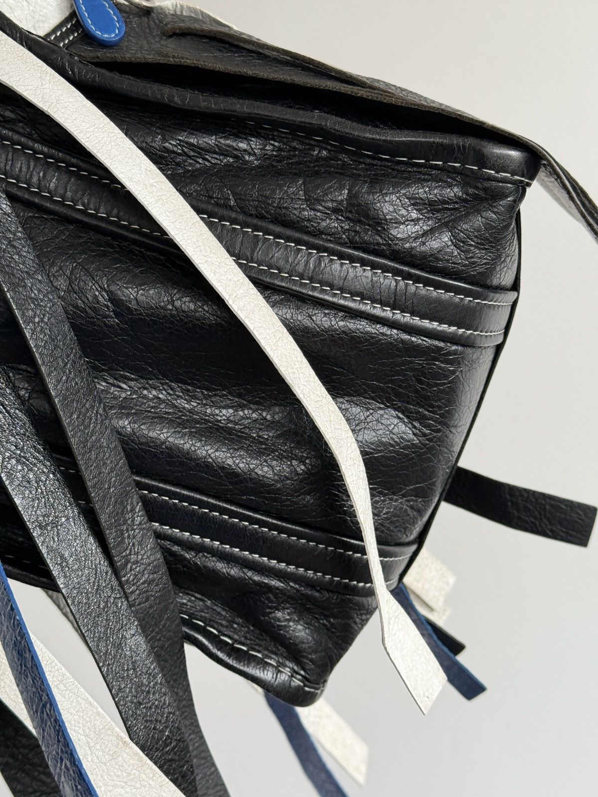 Balenciaga Balenciaga Fringed Bazar Shopper Tote Size ONE SIZE - 12 Thumbnail