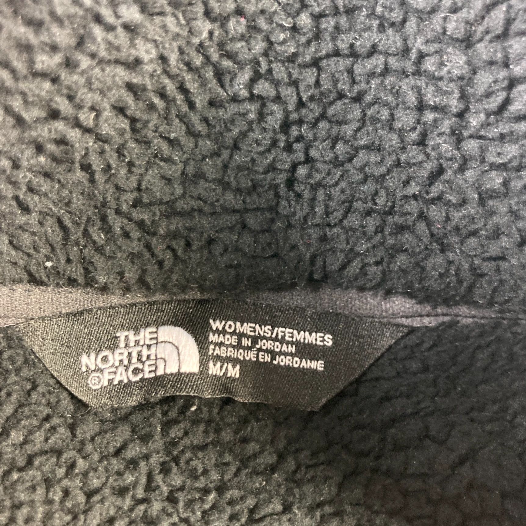 The North Face The North Face Fleece Jacket Women's Medium Gray Color Block Full Zip Snap Size M / US 6-8 / IT 42-44 - 5 Thumbnail