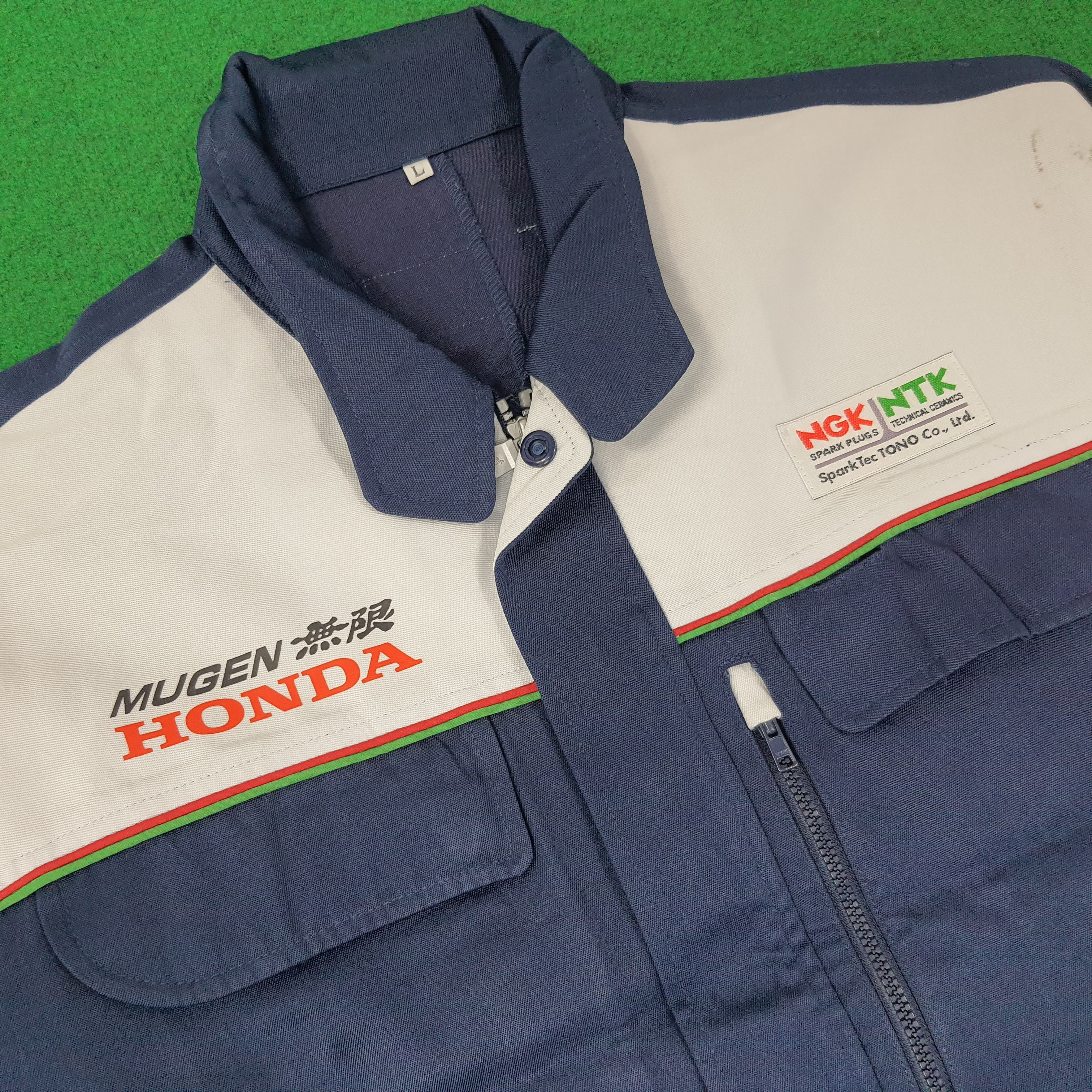 Japanese Brand Vintage Mugen Honda Motorsports Custom Logo Jacket C262N2 Size US L / EU 52-54 / 3 - 4 Thumbnail