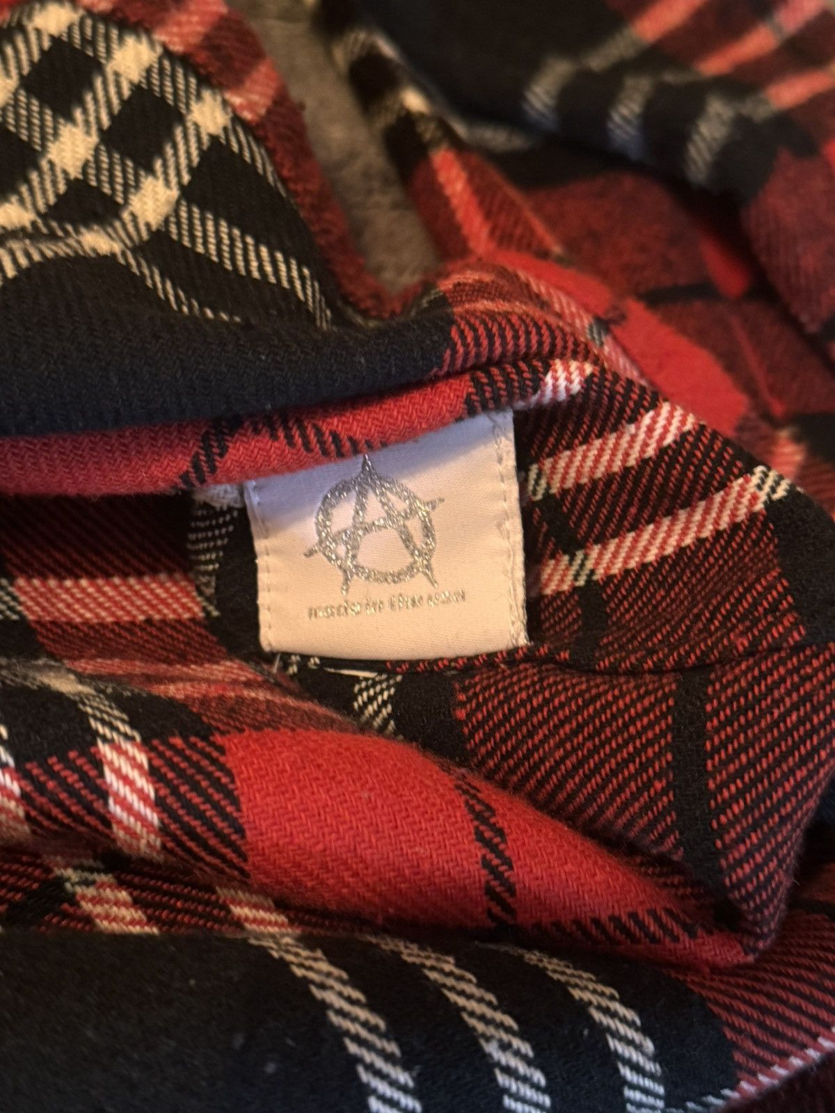 Revenge Revenge Plaid Flannel Zip Up Size US M / EU 48-50 / 2 - 5 Thumbnail