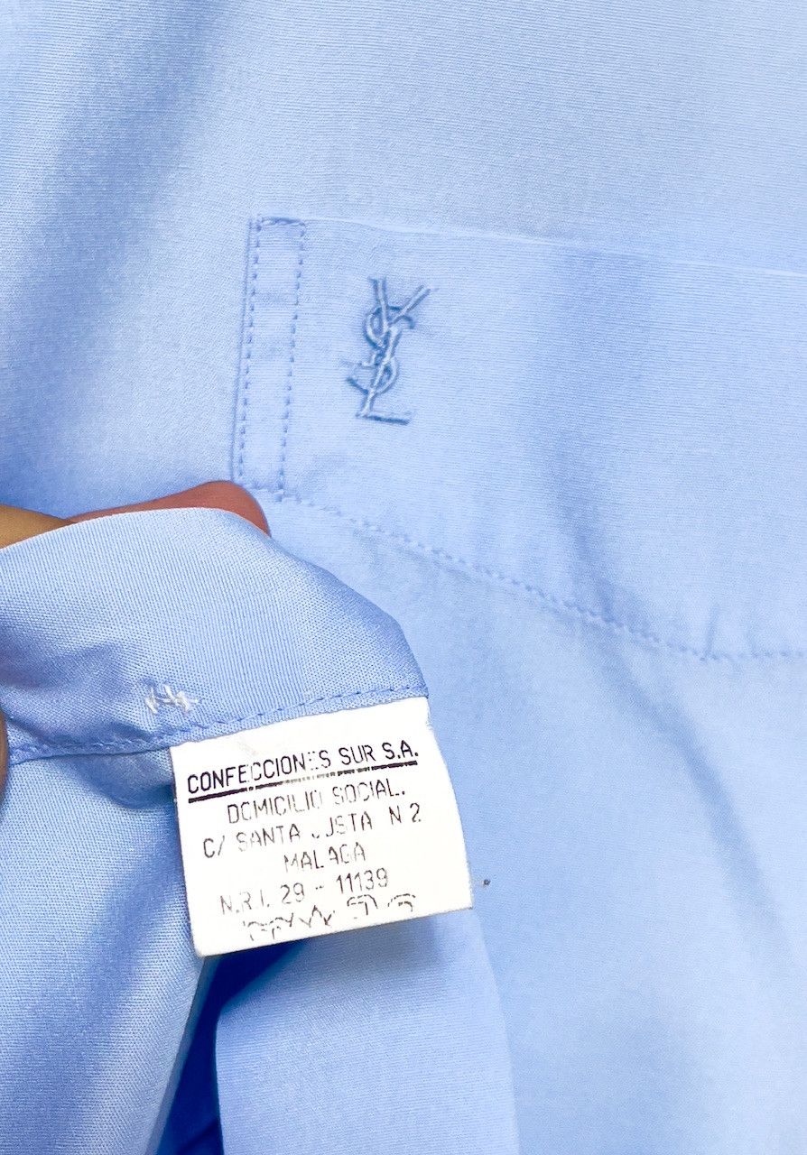 Yves Saint Laurent 🔥 YSL Yves Saint Laurent shirt size xl Size US XL / EU 56 / 4 - 4 Thumbnail