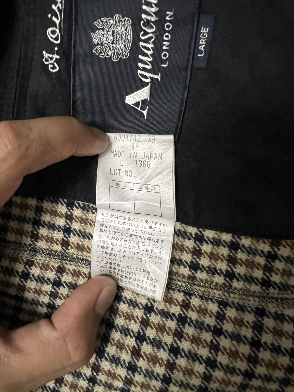 Aquascutum 537. Aquascutum Single Breasted Wool Jacket Navy Size US L / EU 52-54 / 3 - 8 Thumbnail