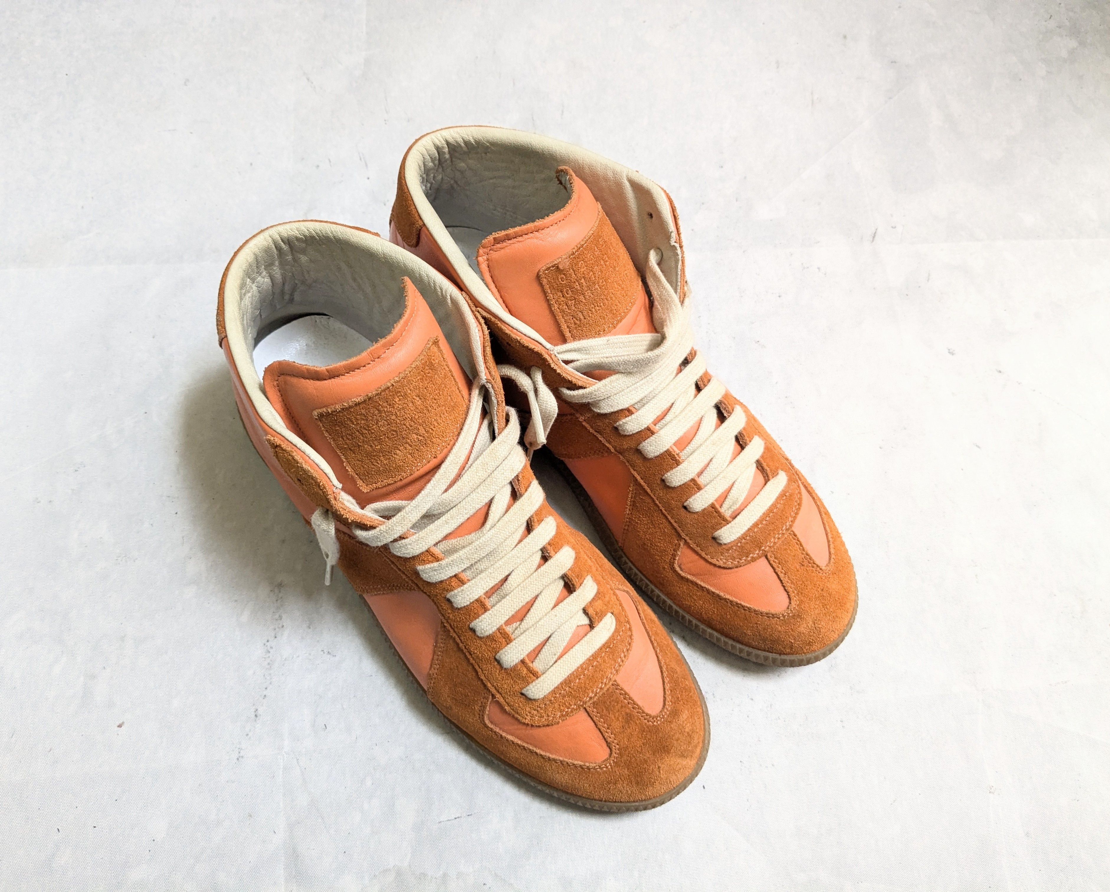 Maison Margiela Maison Margiela Replica GAT Orange 8 41 High Tops Gum Size US 8 / EU 41 - 4 Thumbnail