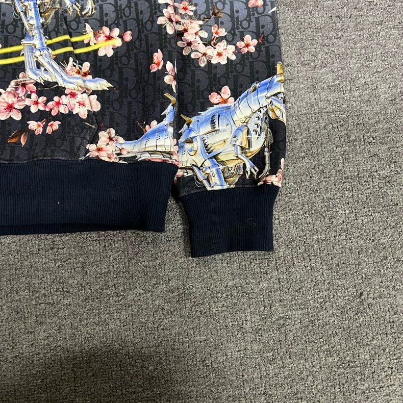 Dior Dior Kong Shanji Co-branded Tyrannosaurus Rex Hooded hoodie Size US S / EU 44-46 / 1 - 4 Thumbnail