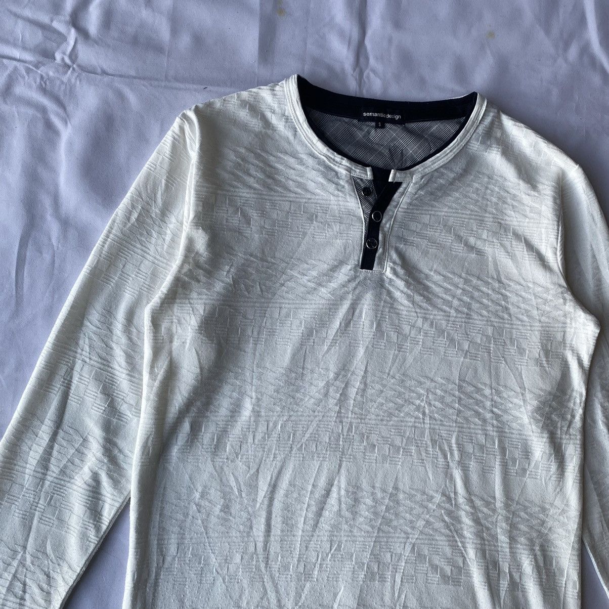 Japanese Brand × Le Grande Bleu (L.G.B.) × semanticdesign Japanese Semantic Design Double Layer Gothic Long Sleeve Size US S / EU 44-46 / 1 - 2 Thumbnail