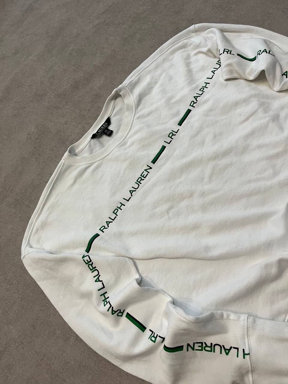 Lauren Ralph Lauren Polo Ralph Lauren Sweatshirt Long Sleeve Logo LRL PRL White Size S / US 4 / IT 40 - 3 Thumbnail