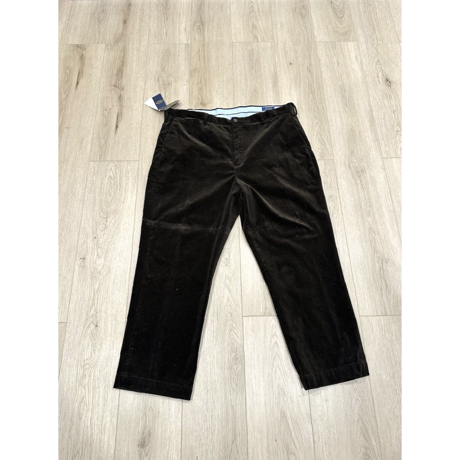 Ralph Lauren Ralph Lauren Pants Mens 42x29 Brown Corduroy Stretch Chino NWT Vintage No Size US 42 / EU 58 - 2 Thumbnail