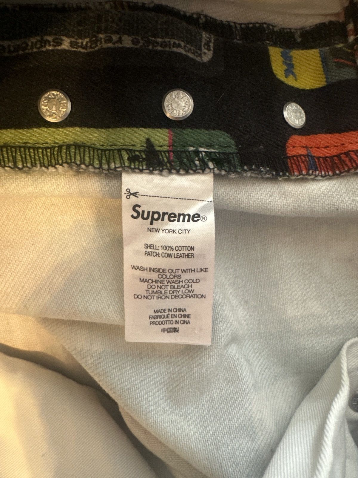 Supreme Supreme SS22 Credit Card Regular Jeans Size US 32 / EU 48 - 4 Thumbnail