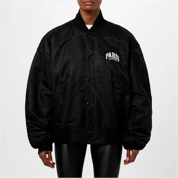 Balenciaga o1g2r1mq0924 Jackets in Black Size S / US 4 / IT 40 - 3 Thumbnail