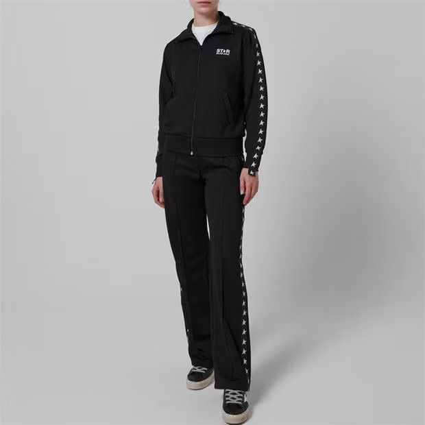 Golden Goose o1g2r1mq1024 Tracksuit Bottoms in Black & White Size 31" - 6 Thumbnail