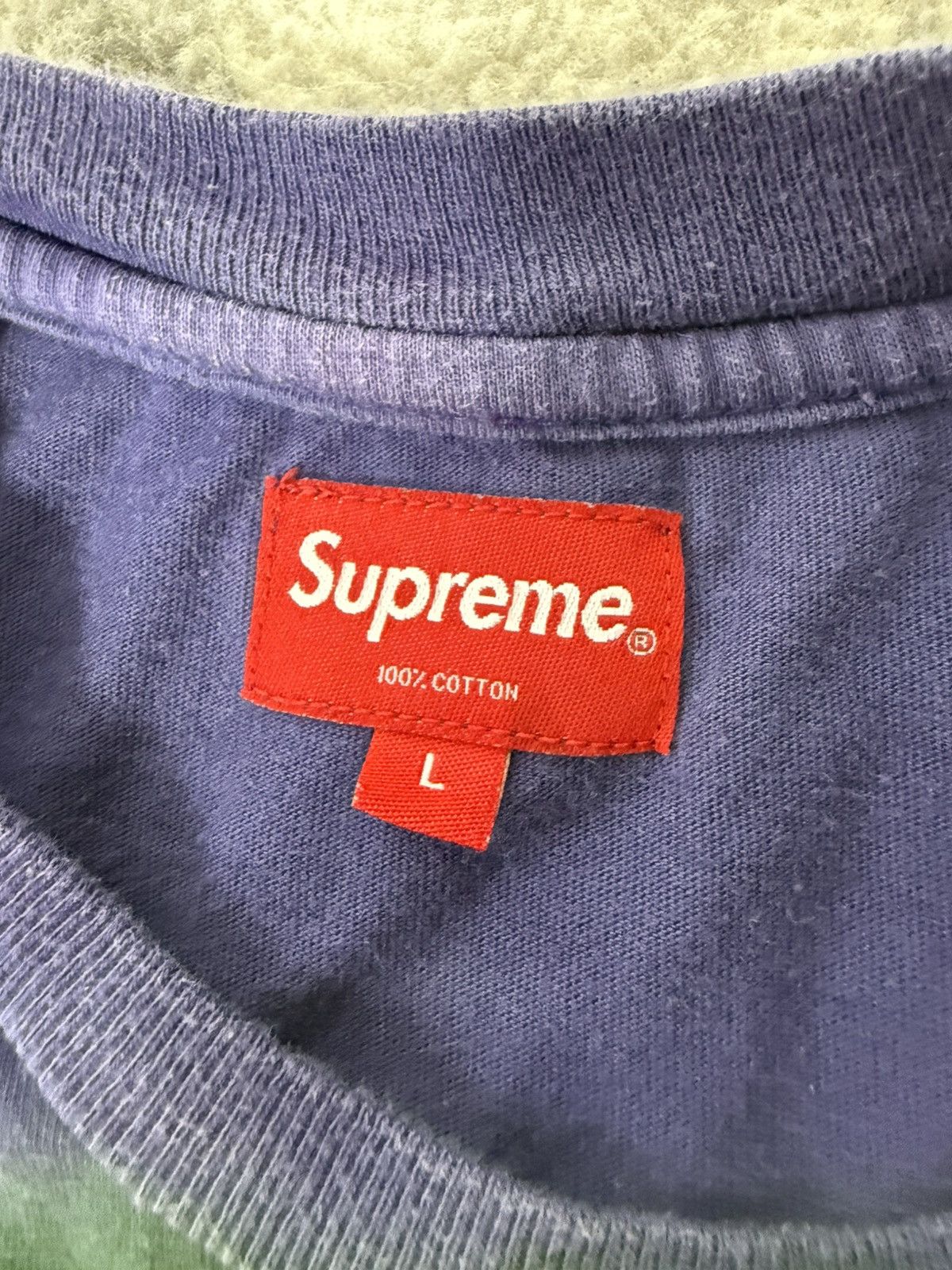 Supreme Supreme SS19 Rainbow Stripe T-Shirt Size US L / EU 52-54 / 3 - 4 Thumbnail