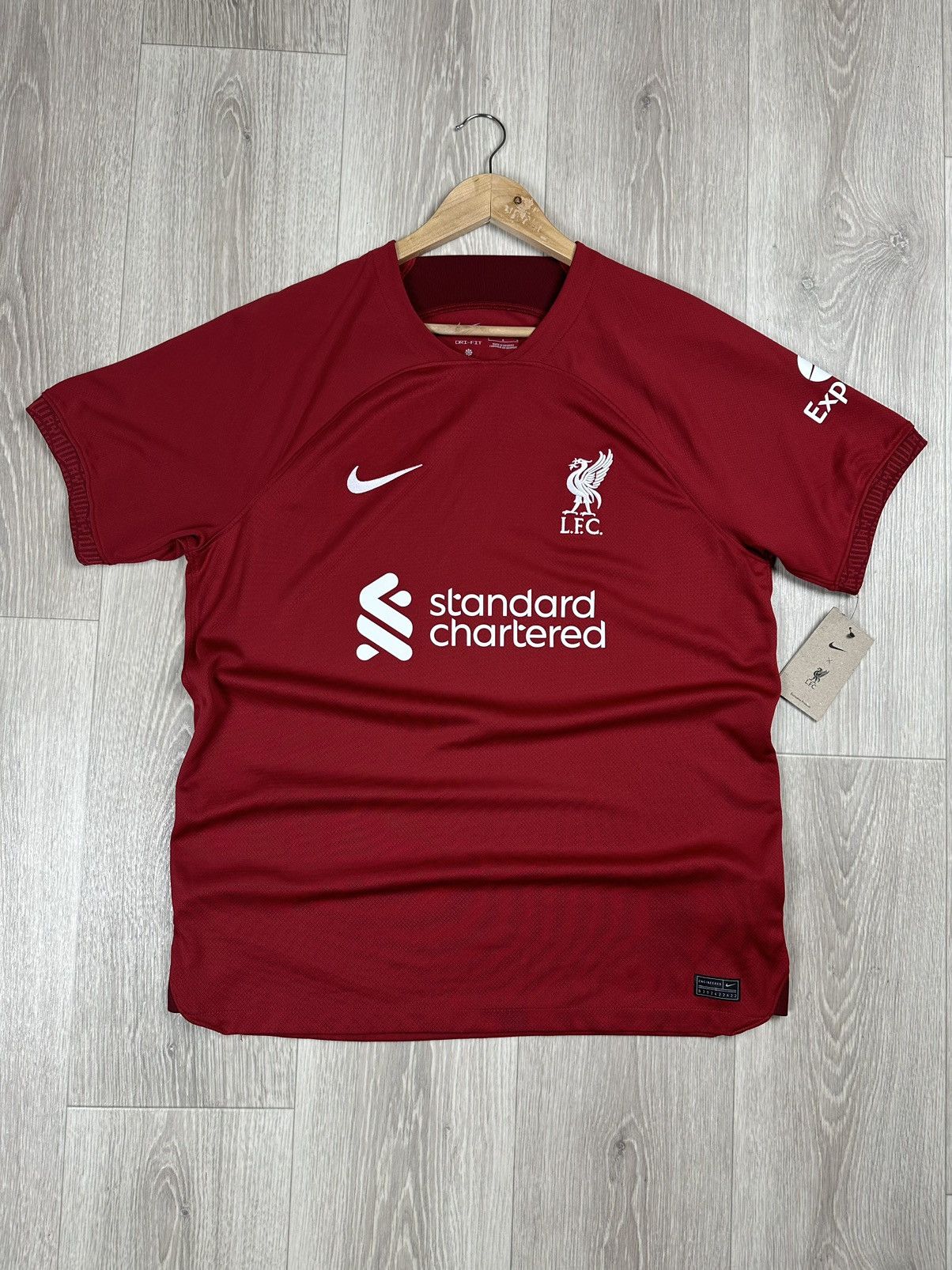 Nike Nike Liverpool LFC Jersey Soccer T-Shirt Size US L / EU 52-54 / 3 - 2 Thumbnail
