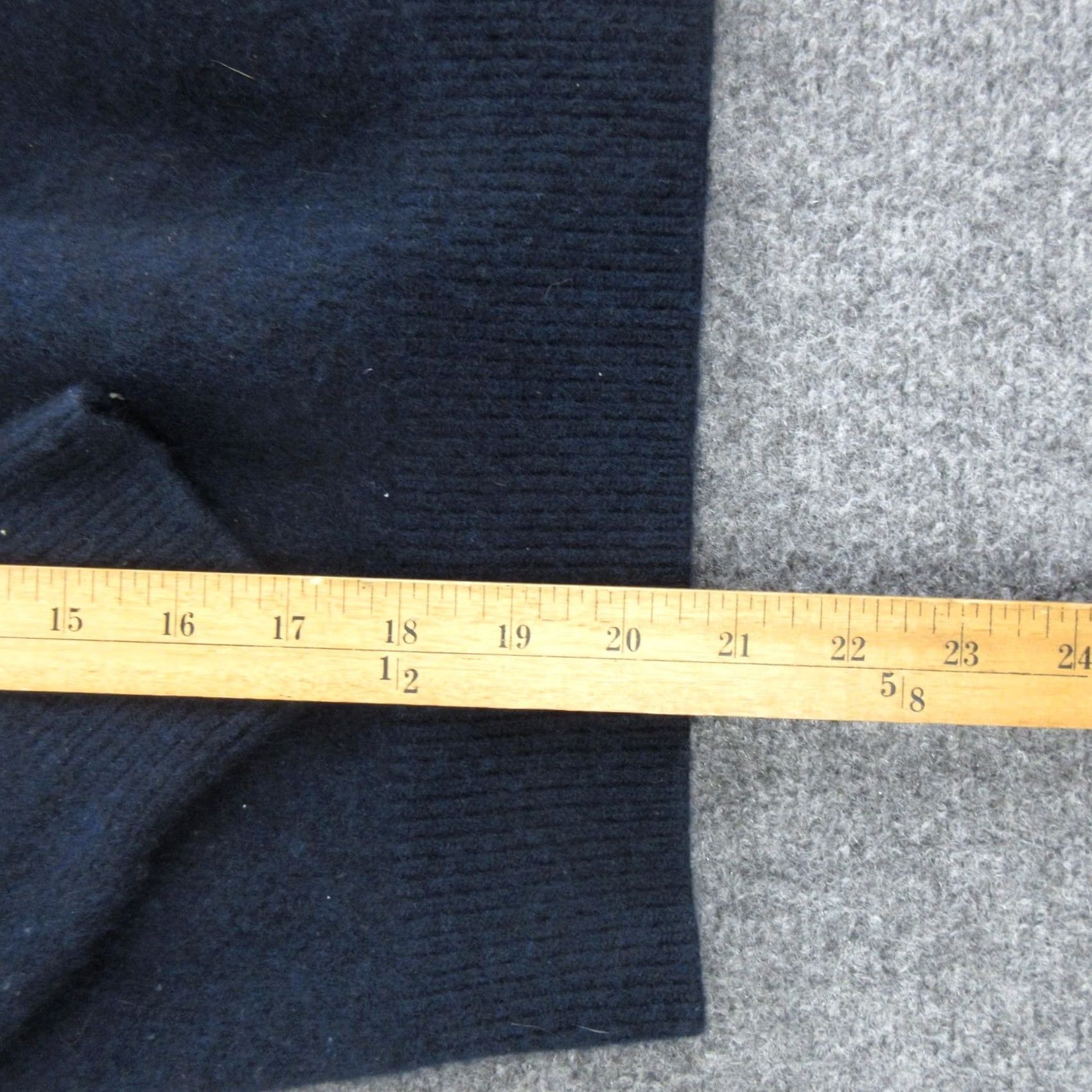 Vintage Almina Concept Sweater Womens S Blue Wool Cashmere Crewneck Knit Pullover Size S / US 4 / IT 40 - 2 Thumbnail