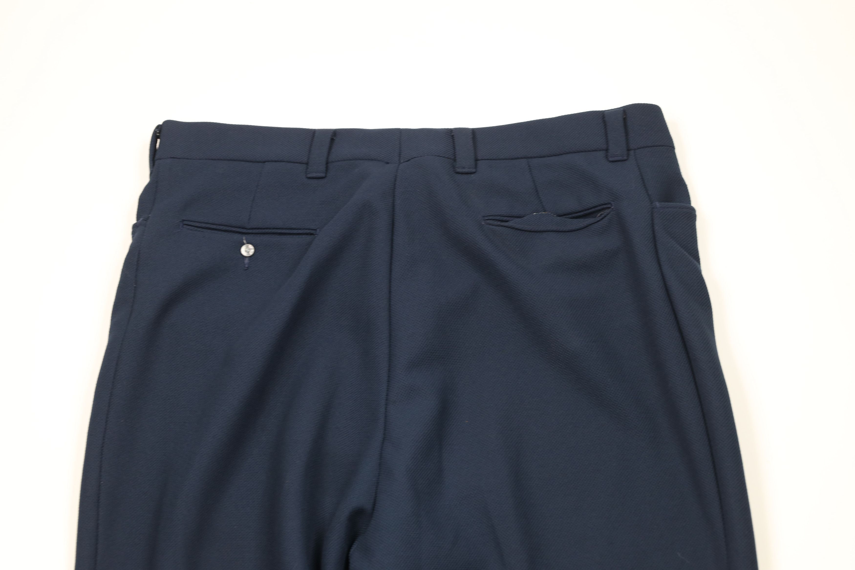 Vintage Vintage 70s Streetwear Bell Bottoms Chino Pants Blue USA Size US 32 / EU 48 - 12 Thumbnail